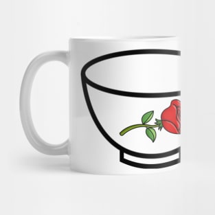 Rose Bowl Pun (Cartoon) Mug